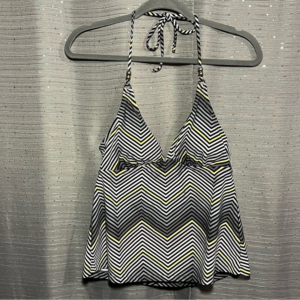 Converse Tankini Stripe Pattern Top‎ Size M